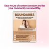 Boundaries Discussion Power Pack: 100 Questions & Captions