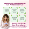 Healthy Lifestyle Discussion Power Pack: 100 Questions & Captions