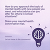 Mental Wellness Discussion Power Pack: 100 Questions & Captions
