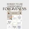 Forgiveness Ready-to-use Social Media Content