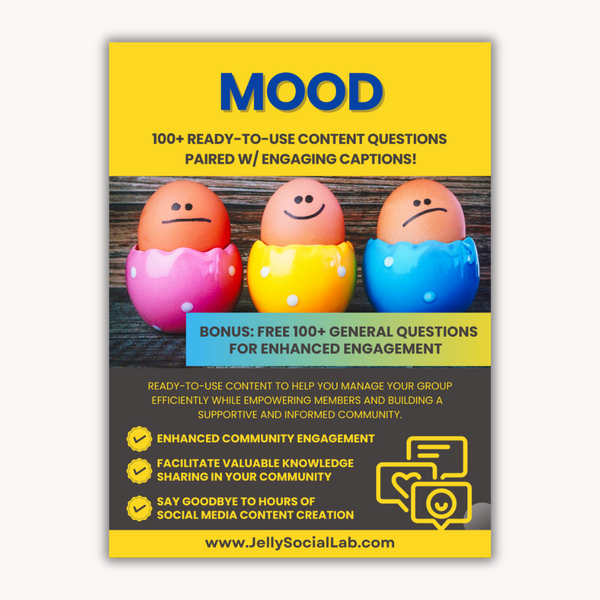 Mood Discussion Power Pack: 100 Questions & Captions