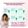 ADHD Discussion Power Pack: 100 Questions & Captions