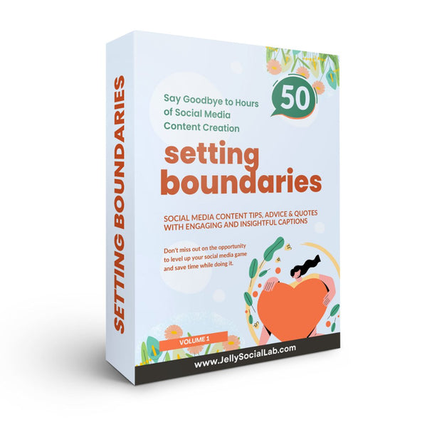 Healthy Boundaries Inspiration Pack Volume 1 - Jelly Social Lab