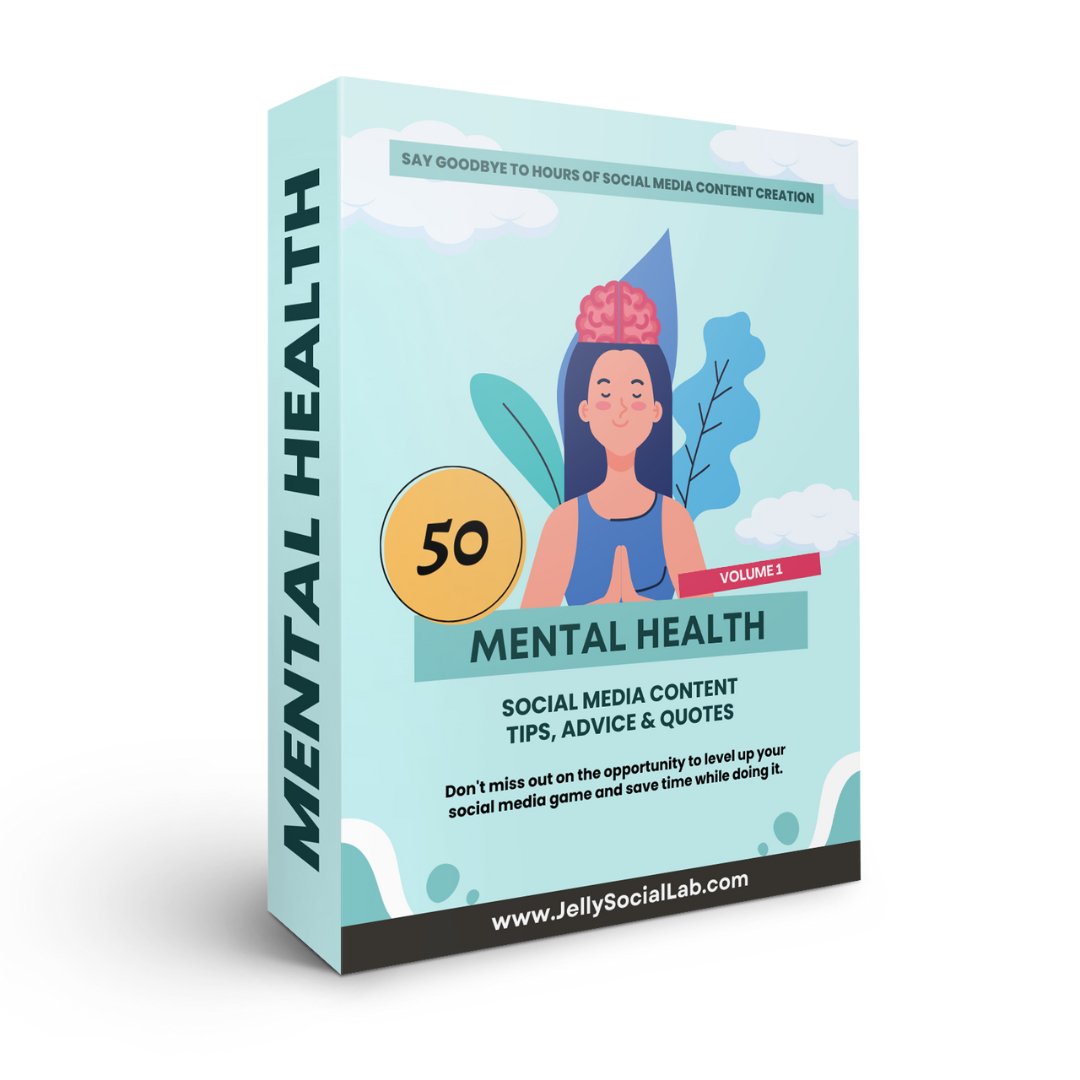 Mental Health Inspiration Pack Volume 1 - Jelly Social Lab